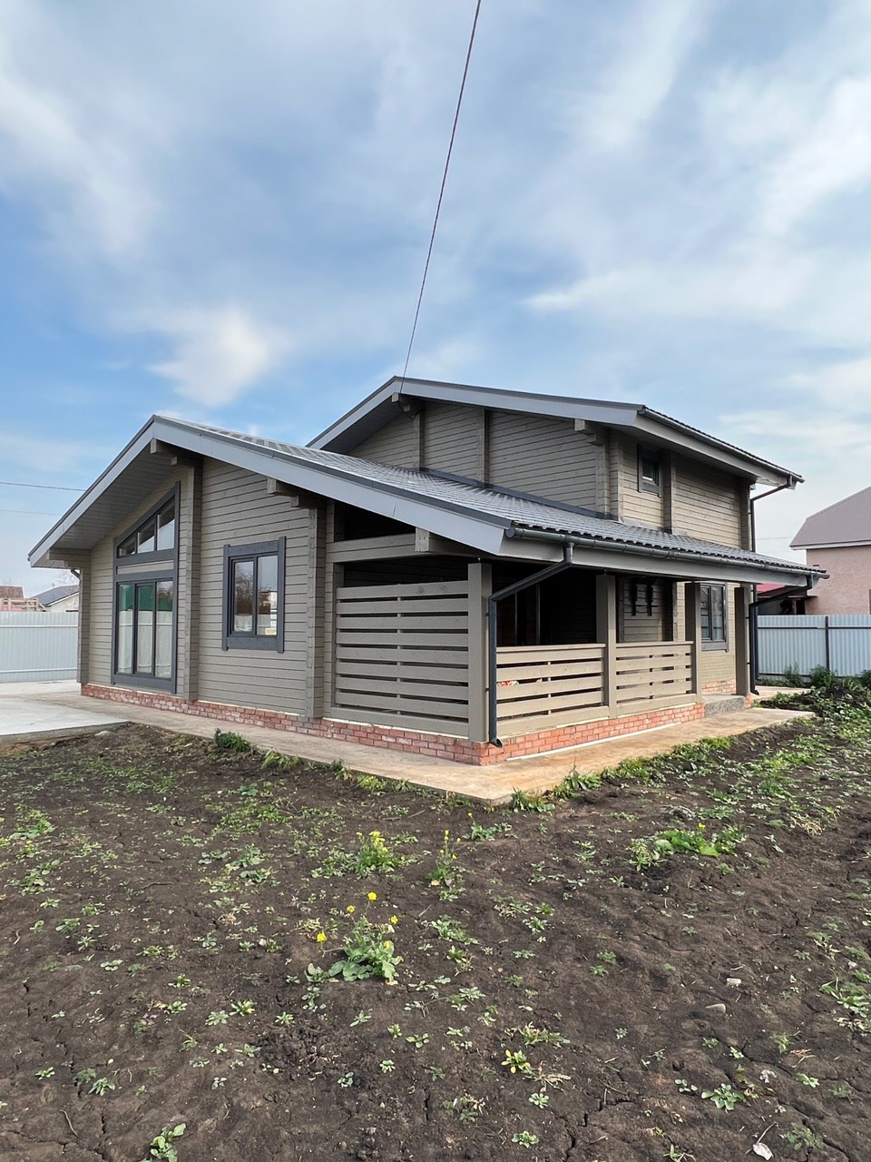 Дом из профилированного бруса